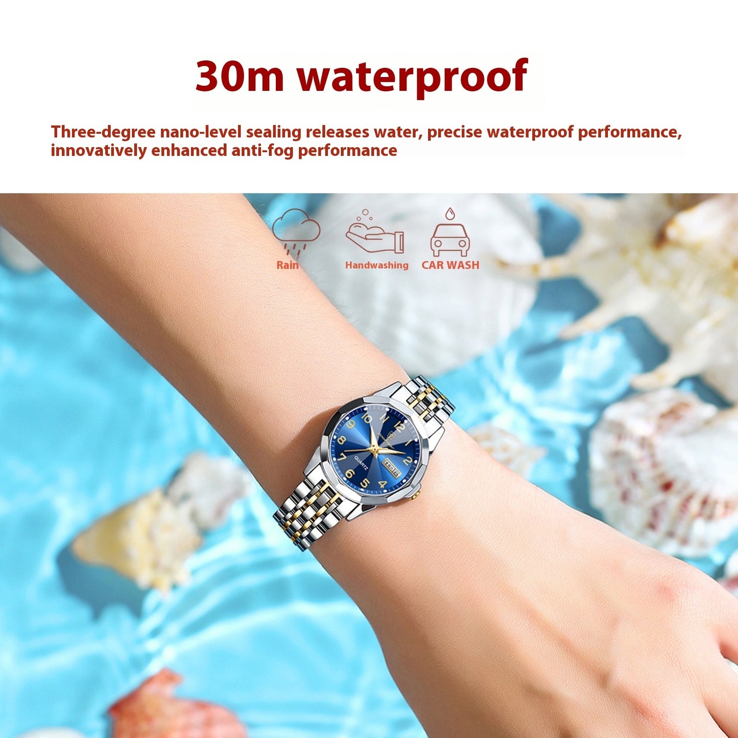 Waterproof Women's Watch