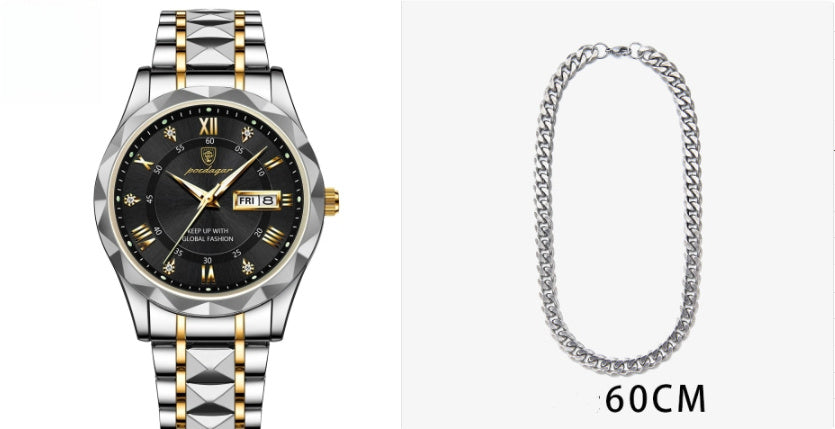 Men's Luminous Quartz Watch
