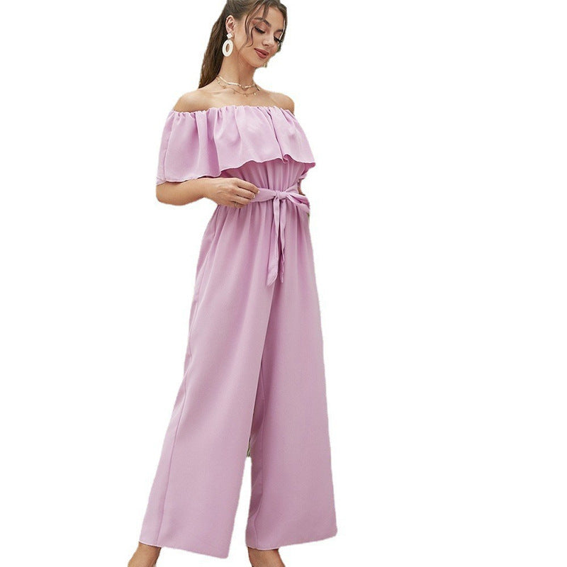 Lace-Up Pants Set