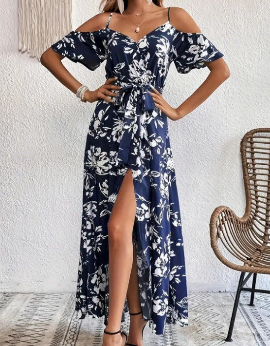 Floral Split Dress