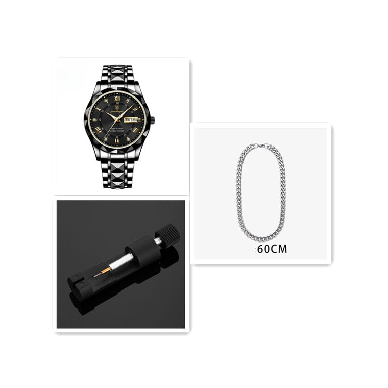 Men's Luminous Quartz Watch