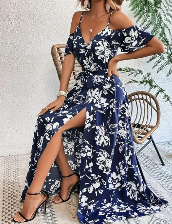 Floral Split Dress