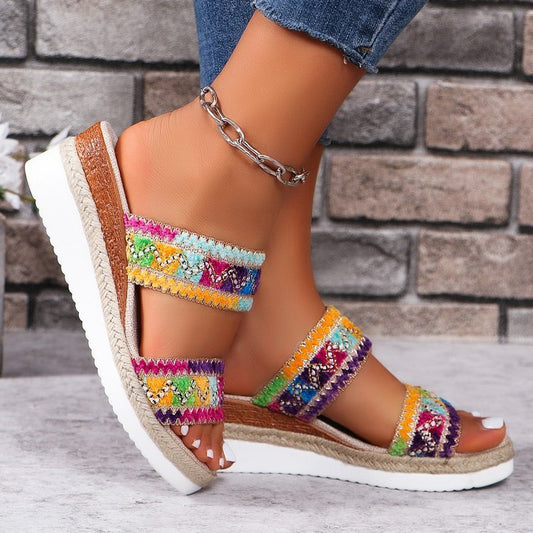 Ethnic Woven Sandals