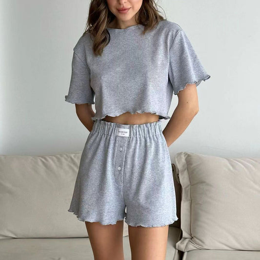 Ruffle Sleeve Set