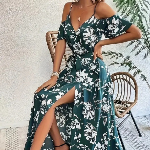 Floral Split Dress