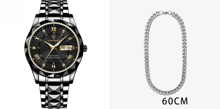 Men's Luminous Quartz Watch