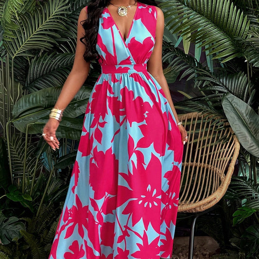 Printed Maxi Dress