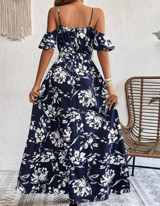 Floral Split Dress